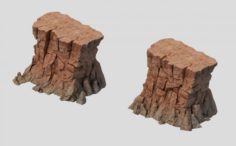 Sennard – Cliff 01 3D Model
