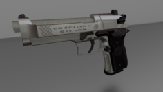 Pack 5 Pistols 3D Model