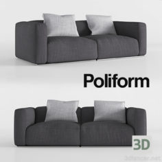 3D-Model 
shangai sofa