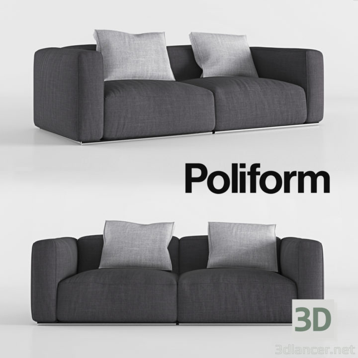 3D-Model 
shangai sofa