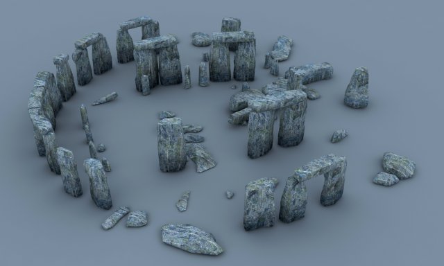 Remaining – Ancient Stones 03 3D Model