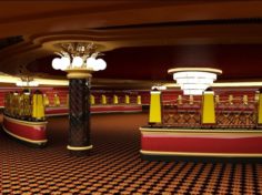 Casino Interior 3D Model