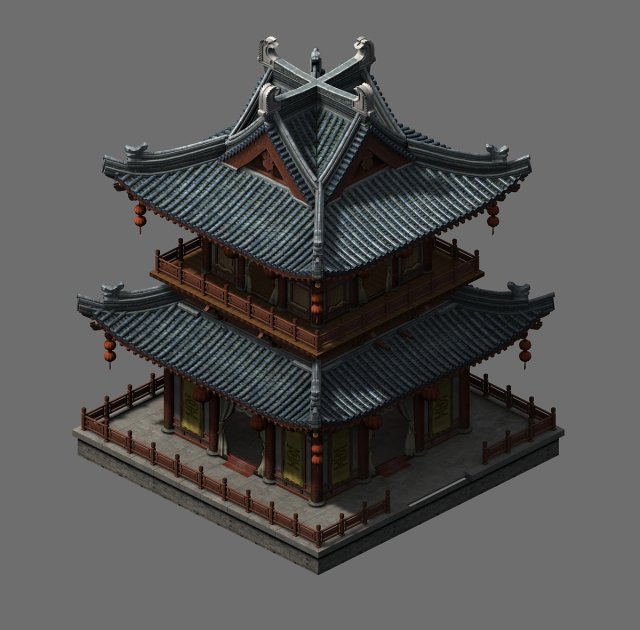 Journey to the West – the restaurant 3D Model