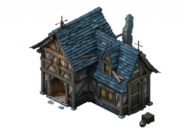 Vampire – Spear House 3D Model