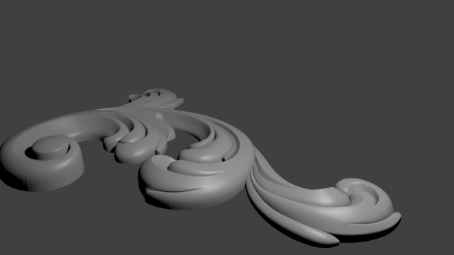 Decor curlnull 3D Model