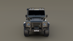 Land Rover Defender 110 Custom 3D Model