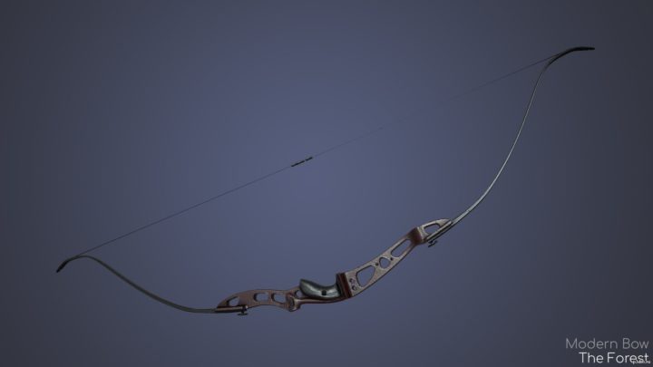 Modern Bow (The Forest) 3D Model