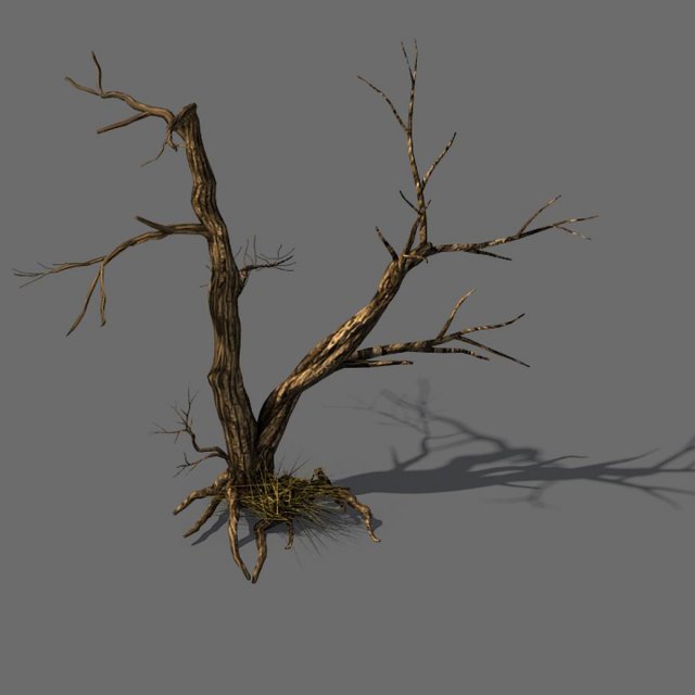 Explore the mountains – dead wood 03 3D Model