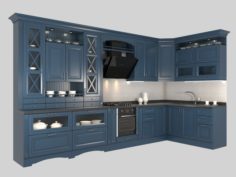 Classic Kitchen Design 2 3D Model