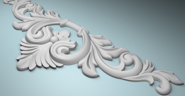 Stucco 3D Model