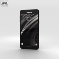 Samsung Galaxy C7 Gray 3D Model