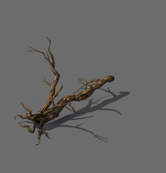 Explore the mountains – dead wood 05 3D Model