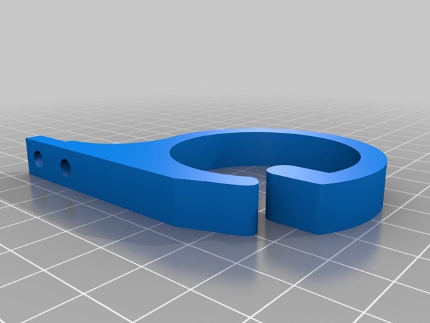 Cable clip v2 remix 3D Print Model