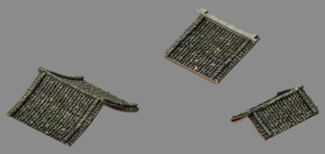 Building – Decoration – Roof 04 3D Model