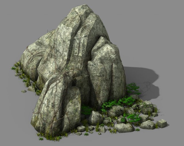 Explore the mountains – Rocks 09 3D Model