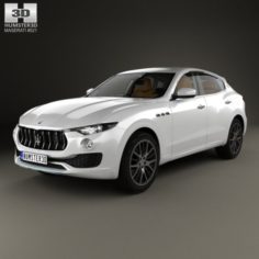 Maserati Levante with HQ interior 2017 3D Model