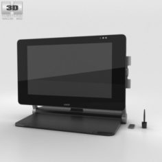 Wacom Cintiq 27QHD Touch 3D Model