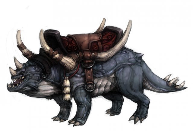 Mount – Rhinoceros 3D Model