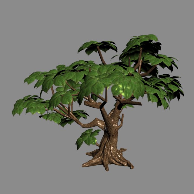 Koike Town – Plant 03 3D Model