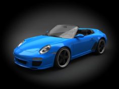 Porsche 911 Speedster 2011 3D Model