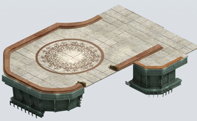 Magic Palace – the floor 05 3D Model