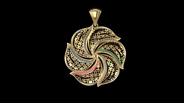 Necklace pendant 3D Model