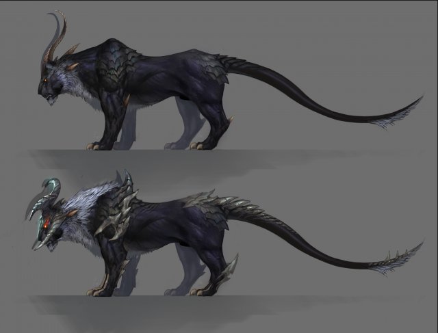 Mount – Beast 01 3D Model