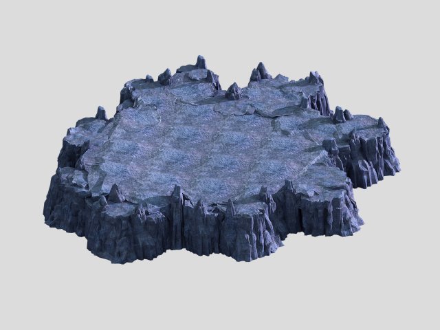 3D map with – Stones 05 3D Model