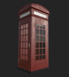 PhoneBooth 3D Model