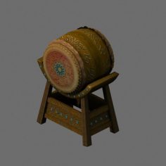 Journey to the West – Drums 01 3D Model