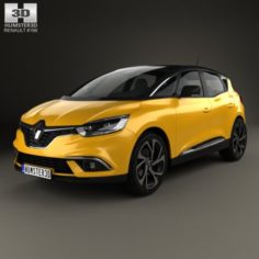 Renault Scenic 2016 3D Model