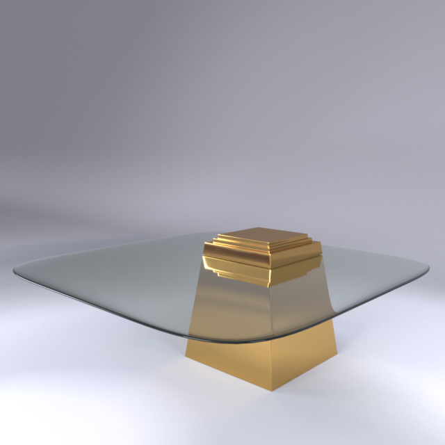 Eicholtz Coffee Table Orient 3D Model