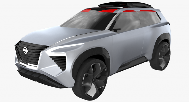 Nissan Xmotion Concept 3D Model