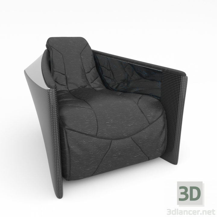 3D-Model 
Armchair Titan chair