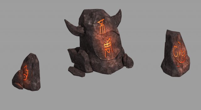 Not Zhoushan – Volcano – Stone 03 3D Model