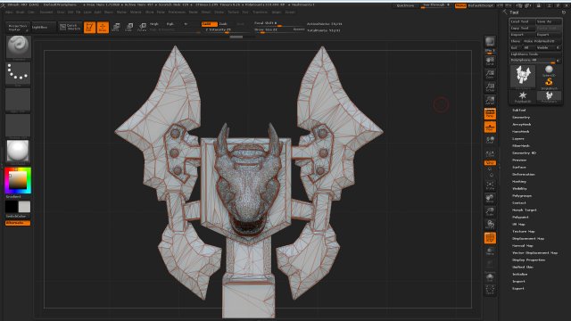 MPdragon AXE 3D print model 3D Model