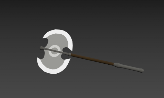 Poleaxe 3D Model