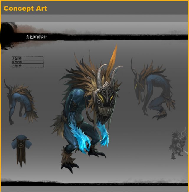 Low poly 3D Monster – Witch 3D Model