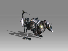 Robo Wolf 3D Model