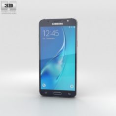 Samsung Galaxy J5 2016 Black 3D Model