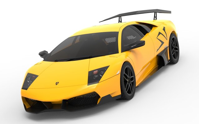 Lamborghini Murcielago lp670 3D Model