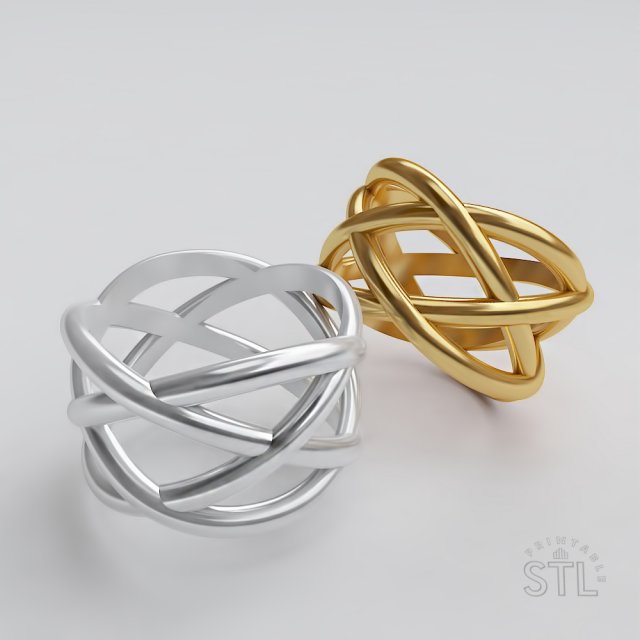 Wicker ring 3D Model