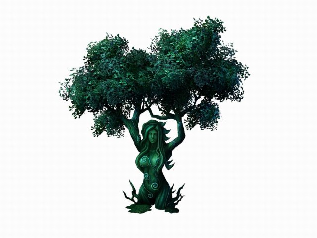 Crystal Marsh – strange tree 03 3D Model