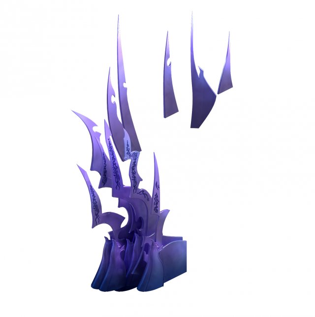 Devil Palace – Devil headdress 03 3D Model