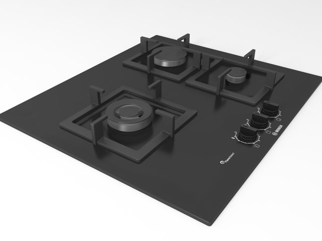 Cooktop 05 3D Model
