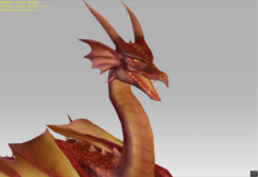 Legendary Dragon 3D Model