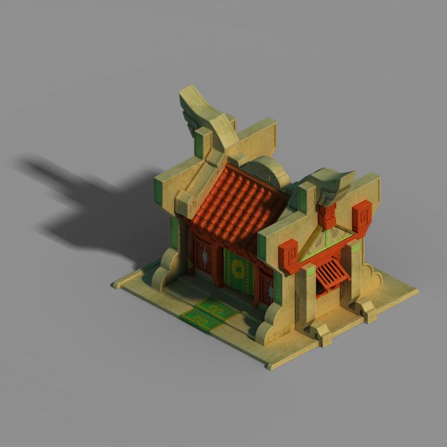 Gang Construction – Primary Vault 3D Model