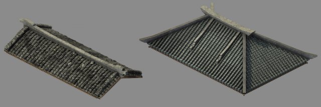 Building – Decoration – Roof 11 3D Model