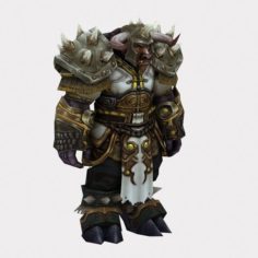 Heavy Armor Set – Cowman 01 3D Model