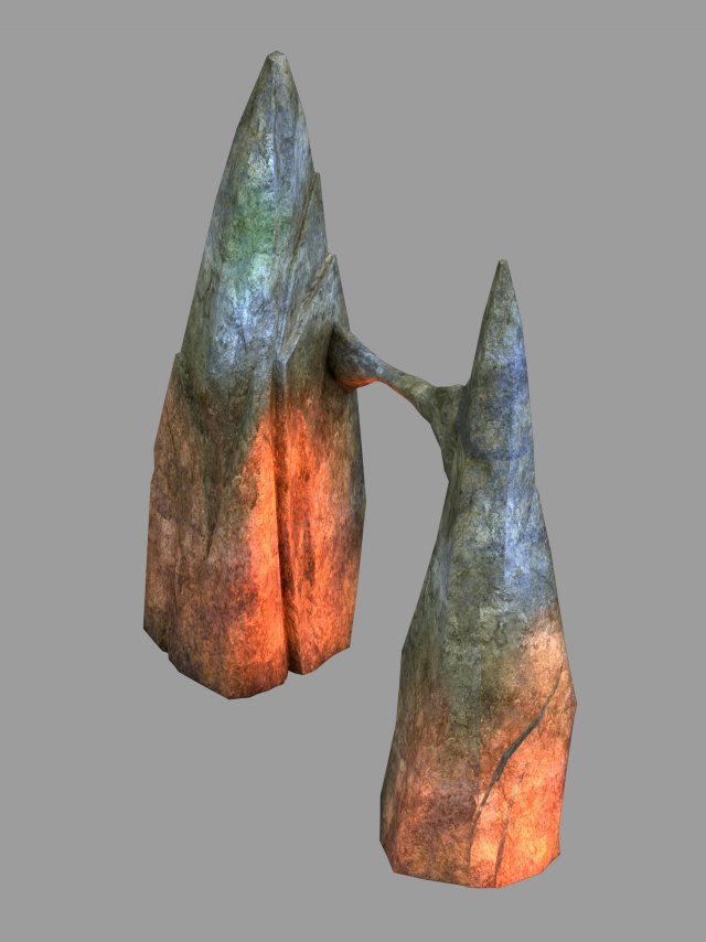 Lava Hell – Stone Tooth 31 3D Model